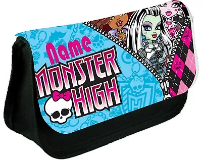 £8.49 • Buy MONSTER HIGH  Personalised Pencil Case, Make Up Bag, School Any Name