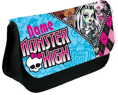 £9.50 • Buy MONSTER HIGH  Personalised Pencil Case, Make Up Bag, School Any Name