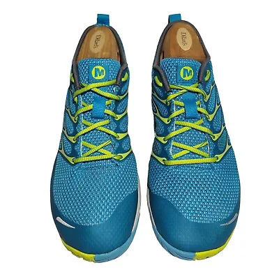 Merrell Womens Road Glove Dash 3 J06252 Blue Low Top Running Shoes Size 11 • $45