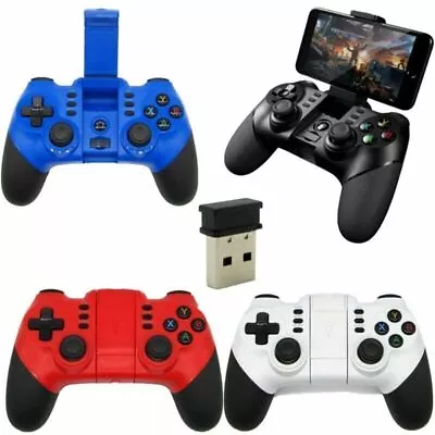 Wireless Bluetooth Gamepad Game Controller 2.4G Receiver For Android IOS TV Box • $18.94