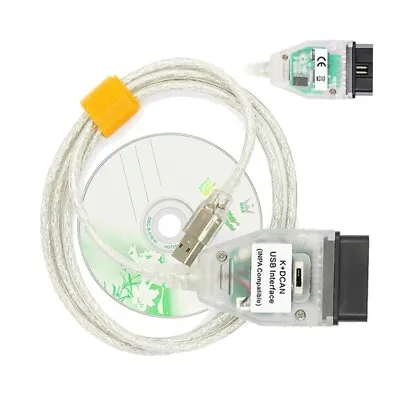 Fit For BMW INPA K+DCAN OBD2 USB Interface Cable With Switch EDIABAS NCSEXPERT • $20.84