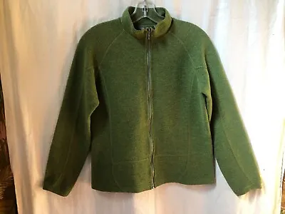 Ibex Full Zip Women's Merino Wool Jacket Grass Green Size Small Beautiful! • $59.99