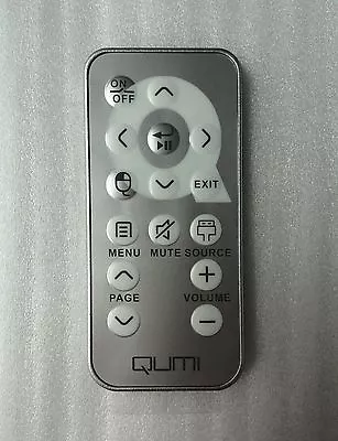 New Genuine I/R Projector Remote Control QRCIVVK For Vivitek QUMI Q5 Q2 Q7 • $25.18