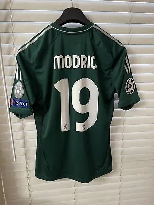 Real Madrid Luka Modric CL  Player Issue Formotion Shirt Football Jersey • $1399