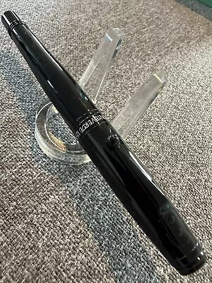 Monteverde Sleek Jet Black Fountain Pen Broad Nib NEW Never Used Excellent! • $23.74