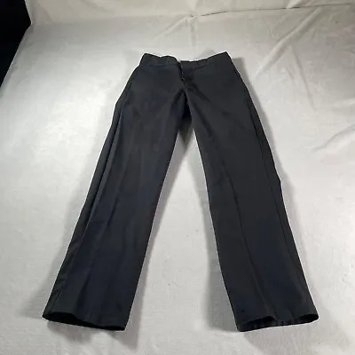 Dickies Pants Mens 30 Black Work Wear Original Mechanic 874 Durable Leg 30x31 • $9.48