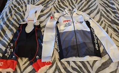 Voler Cycling Kit - Team Fremont Cold Weather Long Sleeve Jersey / Bibs - Medium • $93.95