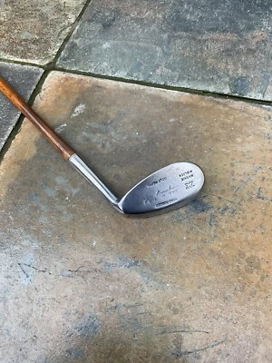 Rare Vintage A.G. Spalding Hickory Hand Forged Argyle Mashie Niblick Golf Club | #1784141670
