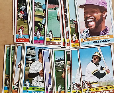 1976 TOPPS BASEBALL TRADING CARDS YOU PICK BASE And TRADED UPDATE 1-330 • $1.20