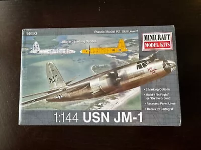 SEALED Minicraft Model Kit 1/144 JM-1 USN JM-1   Joe's Banana Boat  - 14690 • $19.95