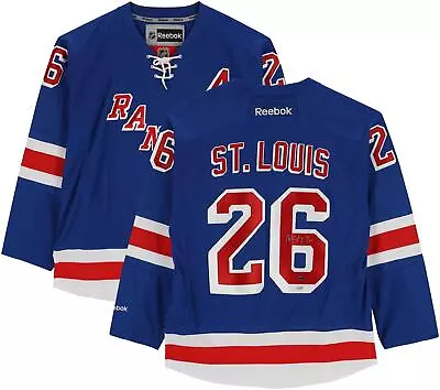 Martin St. Louis New York Rangers Signed Reebok Blue Jersey • $449.99