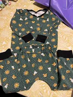 Size 2-3 Animal Print Homemade Outfit • £0.99