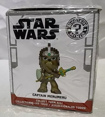 FUNKO POP STAR WARS SMUGGLERS BOUNTY WOOKIE Mystery Mini Captain Merumeru NIB • $4.95