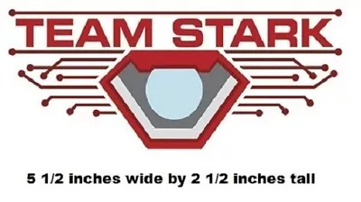 Team Stark Wall Decal Marvel Avengers Peel & Stick Art Iron Man Vinyl Sticker US • $4