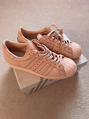 ADIDAS ORIGINALS | Mi Superstar 80s 2015 (BLUSH PINK) - UK 6 • £19.99