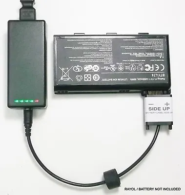 External Laptop Battery Charger For MSI A6000 A6200 CX500 CX600 CX620 BTY-L74 • £57.98