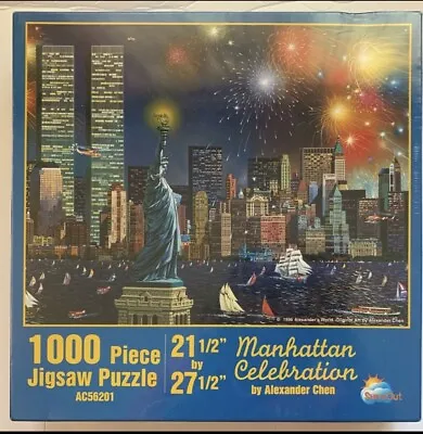 Manhattan Celebration Puzzle By Alexander Chen 1000 Pieces • $20