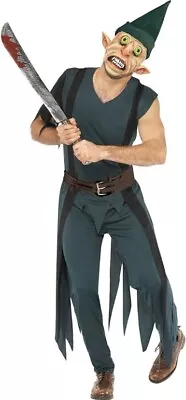 Halloween Mens Freaky Peter Pan Costume • £29.95