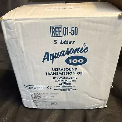 Ultrasound Transmission Gel 5-Liter Aquasonic W60692L5 SONICPAC • $14.99