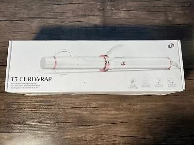 T3 - CurlWrap 1.25  Automatic Rotating Curling Iron - White • $74.99