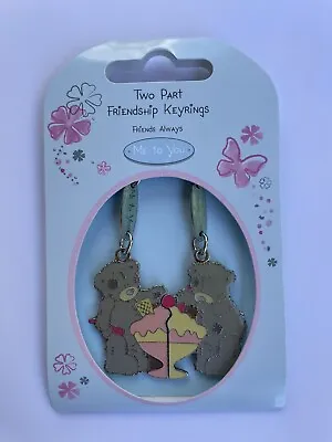 Me To You Bear - 2 Part Friendship Keyring’s - Friends Always - Sharing Icecream • $7.70