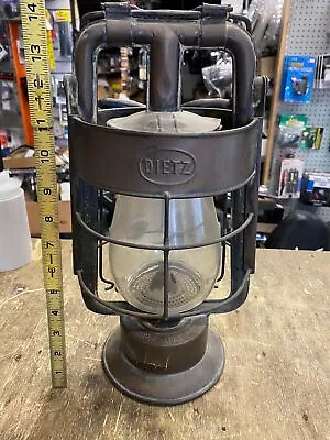 Vtg Dietz King Fire Dept Man Truck Kerosene Lantern Lamp 1900's Antique Coal Min • $199.95