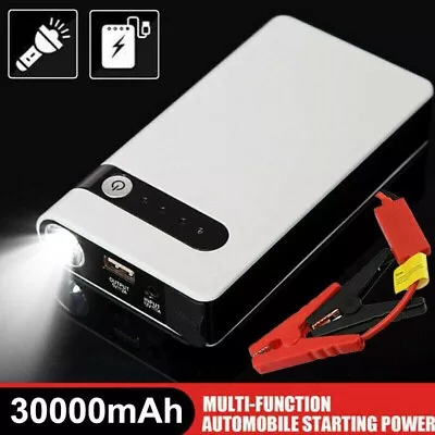 30000mAh Portable Car Jump Starter Booster Jumper Box Power Bank Battery Charger • $35.39