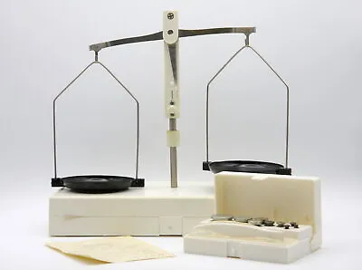 Training Scales With Apothecary Weights Vintage Pharmacy Laboratory 1-200 Grams • $33