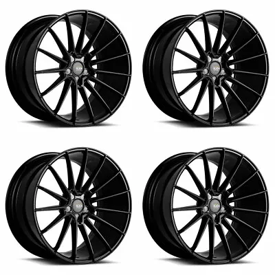 20  Savini Bm16 Concave Gloss Black Wheels Rims Fits Mercedes W220 S430 S500 • $1888