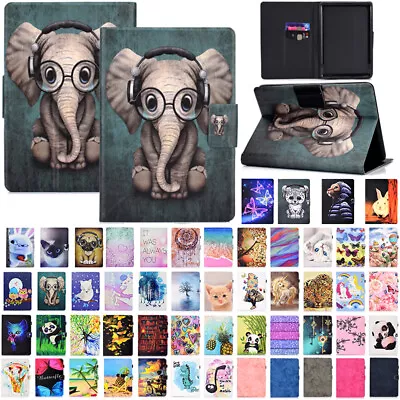 For New Kindle Paperwhite 10th Gen 2018 Magnetic Painted Flip Leather Case Cover • $15.28