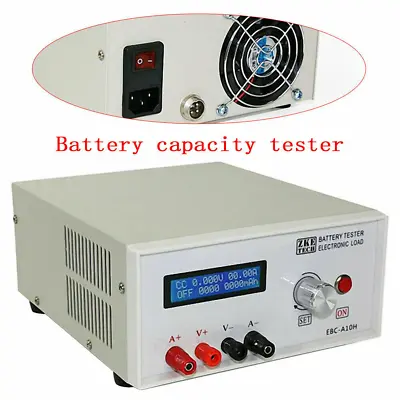 EBC-A10H Battery Capacity Tester Electronic Load Power Supply Tester Discharge • $72.20