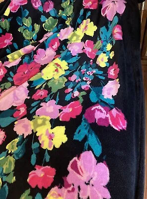 Vera Bradley Floral Fleece Throw Blanket Floral SOFT 86” X 48” • $22.50