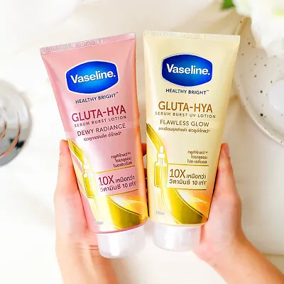 Vaseline Bright GLUTA HYA Serum Burst Lotion Dewy Radiance Flawless Glow 300ml • $27