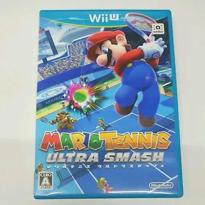 Mario Tennis Ultra Smash Nintendo Wii U Japanese Ver Tested • $48.02