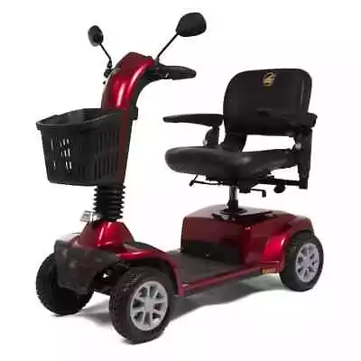 Golden Companion (4-wheel) Full Size Portable Mobility Electric Scooter Red • $2589