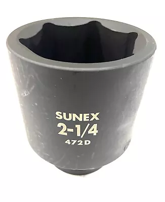 Sunex 472D 2-1/4  3/4  Drive 6 Point Deep Impact Socket Standard Tools 6pt SAE • $47.97