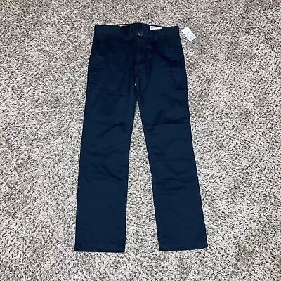 Volcom Men’s Chinos- Pants Size 31 Modern Straight Navy Blue NWT Fricken • $28.99