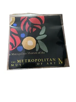 METROPOLITAN MUSEUM OF ART MET MOMA Butterflies Rose Silk Scarf Neckerchief New • $24.77