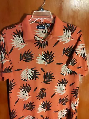 Vintage Ocean Pacific OP Hawaiian Style Polo Shirt Men's Large • $18