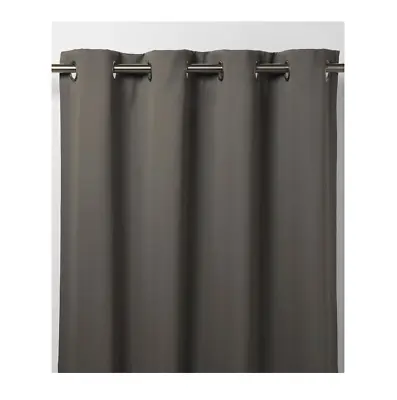 Thermal Dark Grey Door Curtain Width  55  ( 140cm)   X  Drop 102 ( 260cms) BNEW • £24.99