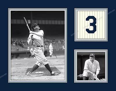 BABE RUTH Photo Picture Collage NEW YORK YANKEES Poster 8x10 11x14 Or 16x20 (B2) • $7.95