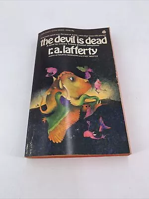 The Devil Is Dead R.A. Lafferty 1st Avon Paperback Science Fiction Original 1971 • $14.95