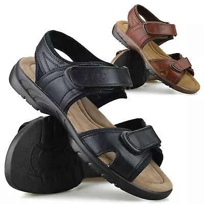 Mens Casual Walking Hiking Summer Beach Mules Sports Trekking Sandals Shoes Size • £13.58