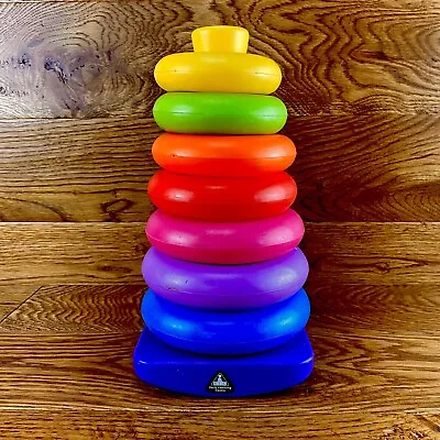 Vintage Stacking Rings Toy Baby Toddler Early Learning Centre Bright Sensory ELC • £17.99
