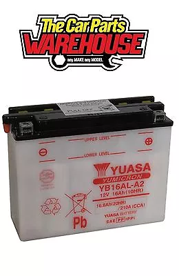 YB16AL-A2 Genuine Yuasa Motorcycle ATV Quad Buggy Battery XX With Acid Xx • £70.39