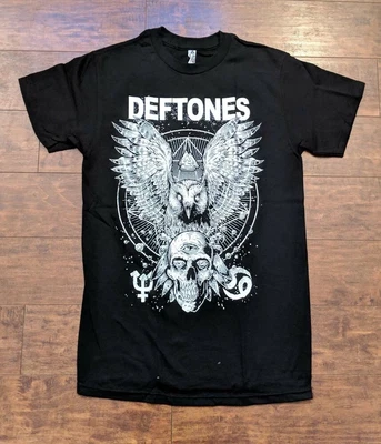 $23.99 • Buy NEW Deftones Necromancer Owl T Shirt Unisex Deftones Rock Band Men's Tee