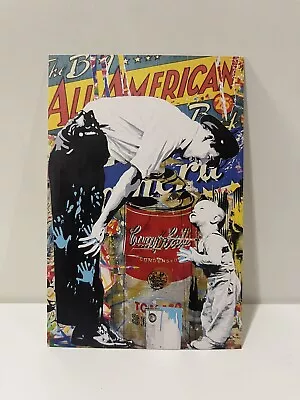 MR BRAINWASH PROMO POSTCARD PRINT MBW All American Campbell Soup Can Urban Art • $25