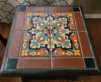 Antique Taylor Tile Mission Table • $475