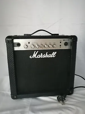 £39.99 • Buy Marshall Amp MG15CFR WORKING But  Cosmetically Flawed 