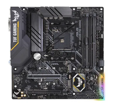 Asus TUF B450M-PRO Gaming AM4 AMD B450 Micro 32GB ATX Motherboard • $320.29